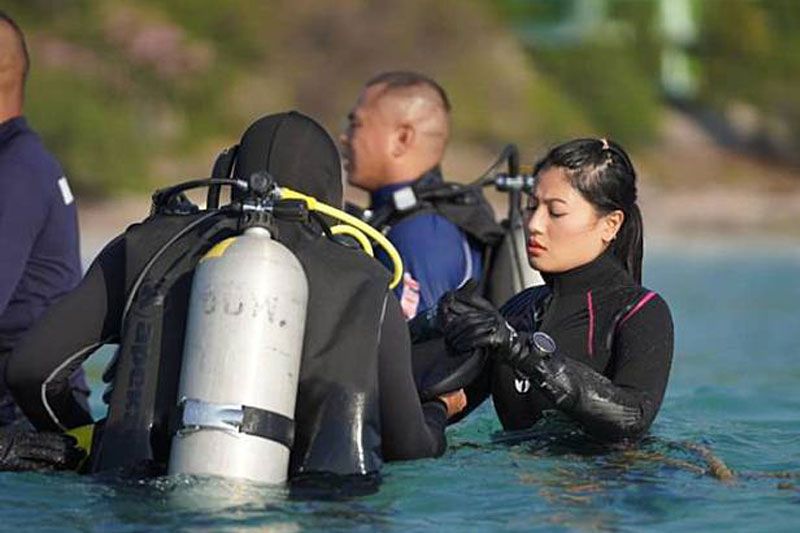 ทร.ทูลเกล้าฯถวายเครื่องหมาย นักทำลายใต้น้ำจู่โจม แด่'เจ้าฟ้าสิริวัณณวรีฯ'