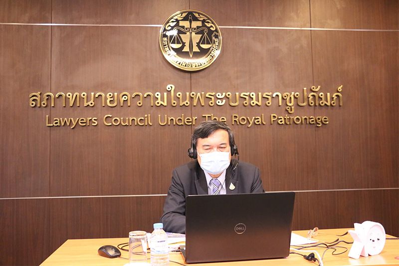 นายกสภาทนายความเปิดอบรมโครงการเสริมสร้างความรู้และพัฒนาบุคลากร