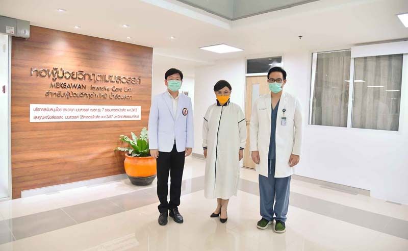 รวมน้ำใจวุฒิสภาช่วยโรงพยาบาลสนามแก้ภัยโควิด