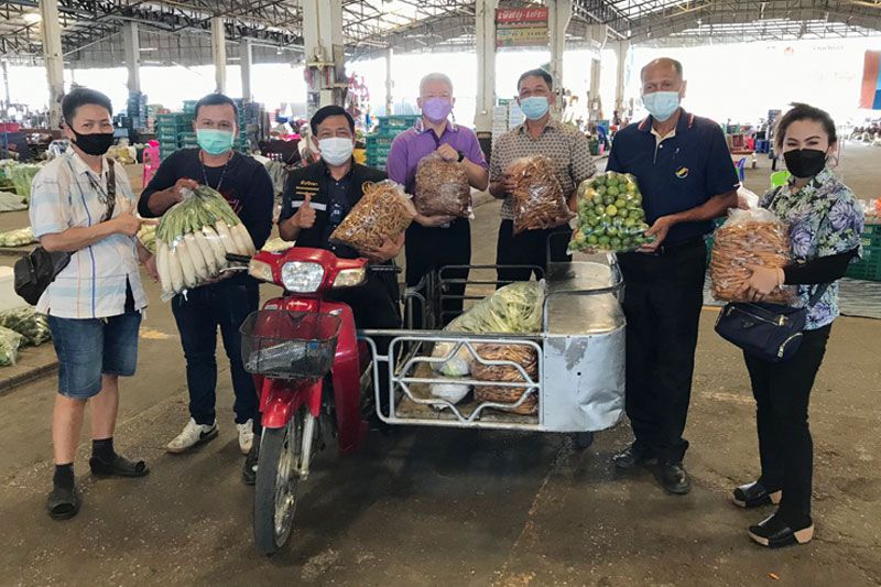 'เฉลิมชัย-อลงกรณ์'เดินหน้าโครงการ “แบ่งปันน้ำใจ เกษตรไทยสู้ภัย COVID – 19