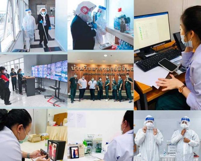 สกู๊ปพิเศษ : สธ.ระดมทีมแพทย์และสหวิชาชีพผู้เชี่ยวชาญ ให้การดูแลคนพิการและผู้ดูแลที่ติดเชื้อโควิด-19