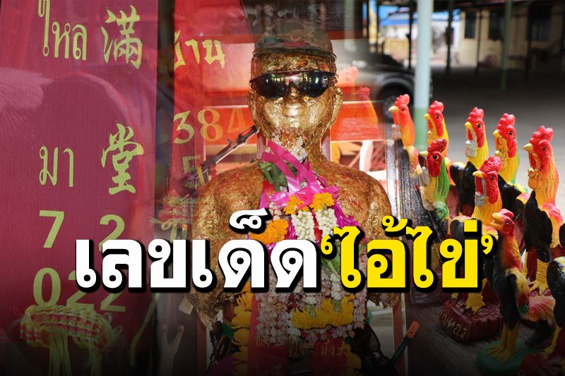 คอหวยมาทางนี้! เลขเด็ดหางประทัด ‘ไอ้ไข่’ วัดสนามชัย 2-3 ตัวเด่นๆ