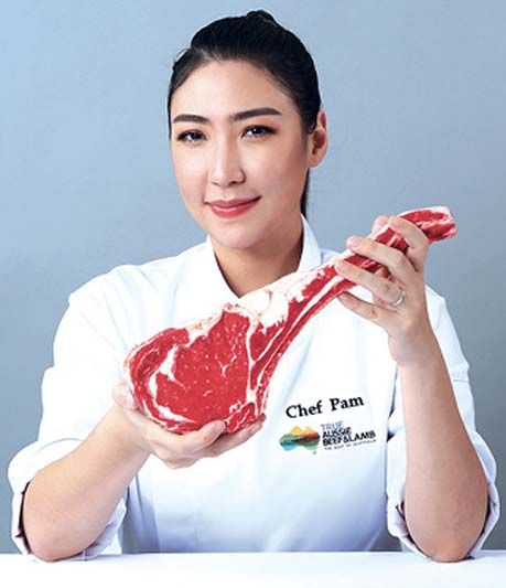 ‘เชฟแพม-พิชญา อุทารธรรม’เชฟหญิงแห่ง Top Chef Thailand  แบรนด์แอมบาสซาเดอร์ TRUE AUSSIE BEEF คนแรกของเมืองไทย