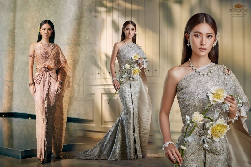 'เพลง-ชนม์ทิดา'กับแฟชั่นชุดไทยพระราชนิยมสุดหรูครั้งแรก