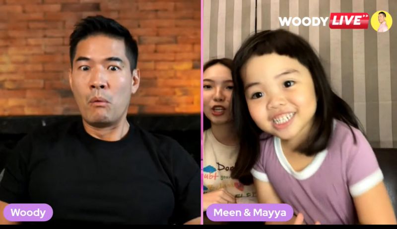 ปังไม่ไหว!เมื่อ 'เมญ่า'สะปัดแปรงสอน'วู้ดดี้'แต่งหน้าความฮาจึงบังเกิด