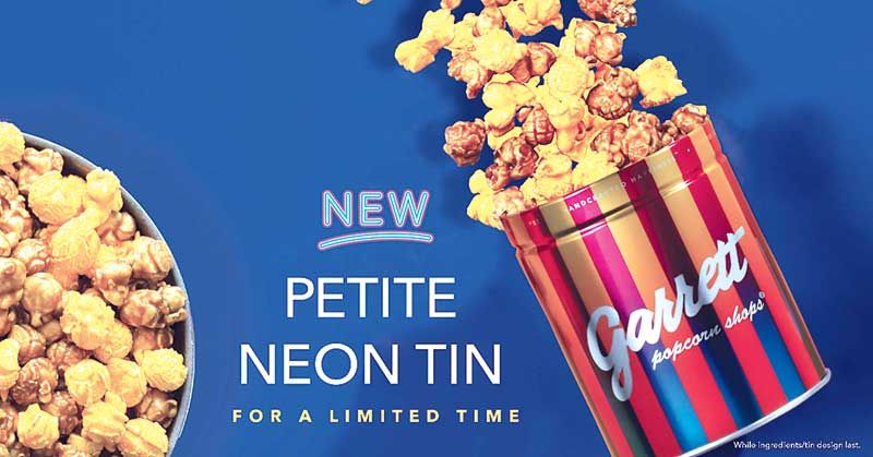 Neon Petite กระป๋องจิ๋วสีแจ๋นโดนใจ  ความสดใสใหม่ล่าสุดจาก การ์เร็ต ป๊อปคอร์น