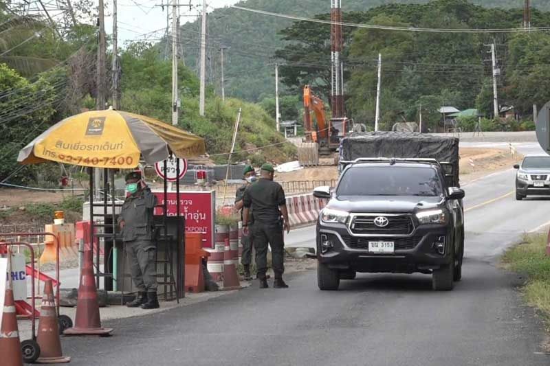 คุมเข้มชายแดนไทย-ลาวฝั่ง‘น่าน’ ตั้งจุดตรวจสกัดลอบเข้าเมืองทั้งทางบก-น้ำ