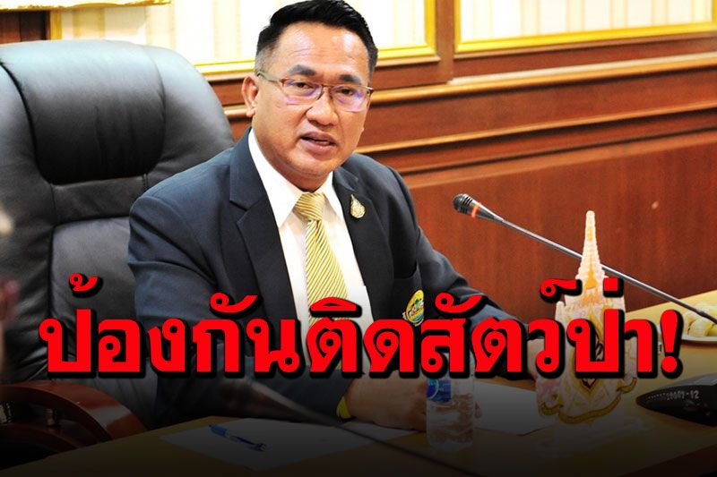 'อธิบดีปศุสัตว์'ประสานกรมอุทยานฯ-ผู้ว่าฯ ยกระดับคุมเข้ม'โรคลัมปีสกิน'พื้นที่ชายป่า