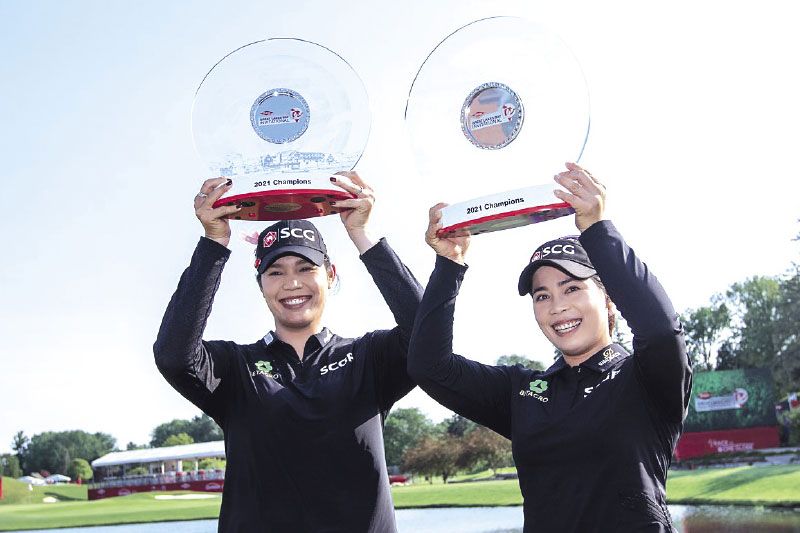 ‘โม-เม’ผนึกกำลังคว้าแชมป์กอล์ฟ LPGA