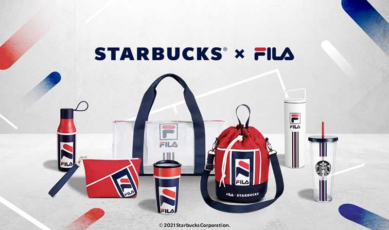 คอลเลคชั่นพิเศษ Starbucks® X FILA เอาใจสายสปอร์ต