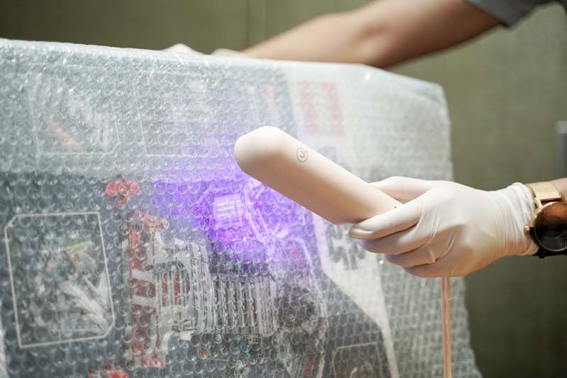 ไอคอนสยาม และวันสยาม สร้างความมั่นใจสูงสุด  สินค้าและบรรจุภัณฑ์ปลอดเชื้อด้วยรังสี UV-C