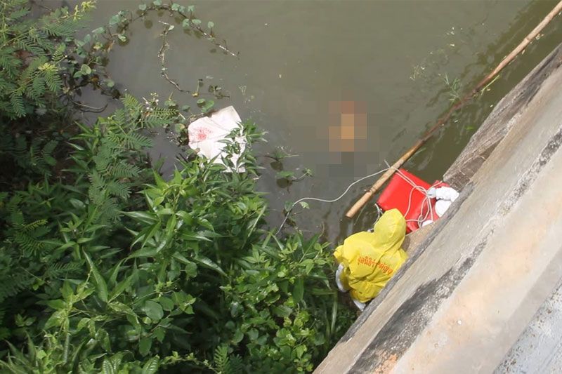 หนุ่มวัย33ปีเครียดจัดติดเชื้อโควิด19 ผูกคอตายบนราวสะพานข้ามคลองตะเคียน