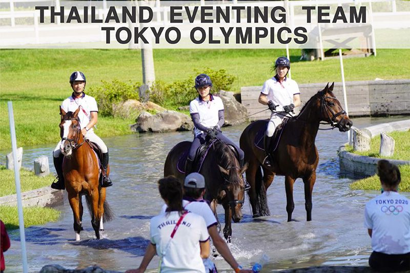 ขี่ม้าอีเว้นติ่งไทยเปิดสนามโตเกียวโอลิมปิก!!