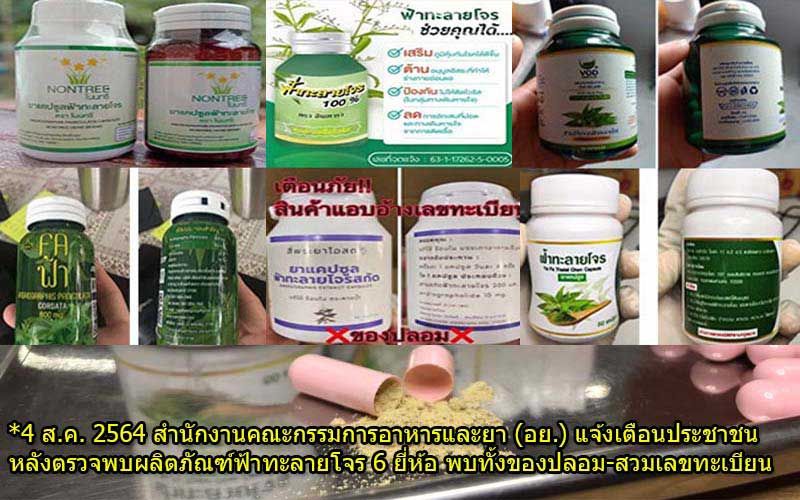 สกู๊ปแนวหน้า : ซ้ำเติมทุกข์จากโรคร้าย  ‘ยา-สินค้าปลอม’ขายเกลื่อน