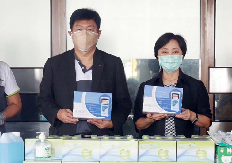 ที ลีสซิ่ง บริจาคเครื่องมือแพทย์พร้อมอาหาร-เวชภัณฑ์  สนับสนุนการทำงานของบุคลากรทางการแพทย์และจิตอาสาสู้โควิด-19