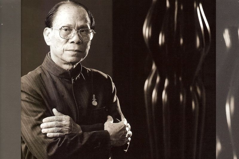 สิ้นศิลปินแห่งชาติ 'ดร.ชำเรือง วิเชียรเขตต์' ประติมากรนามธรรมของไทย