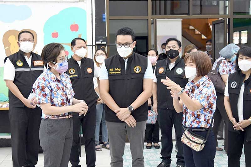 เปิดศูนย์พักคอยฯคนพิการทางสติปัญญา  สถาบันราชานุกูล ดินแดง รับโควิดเขียว-เหลือง
