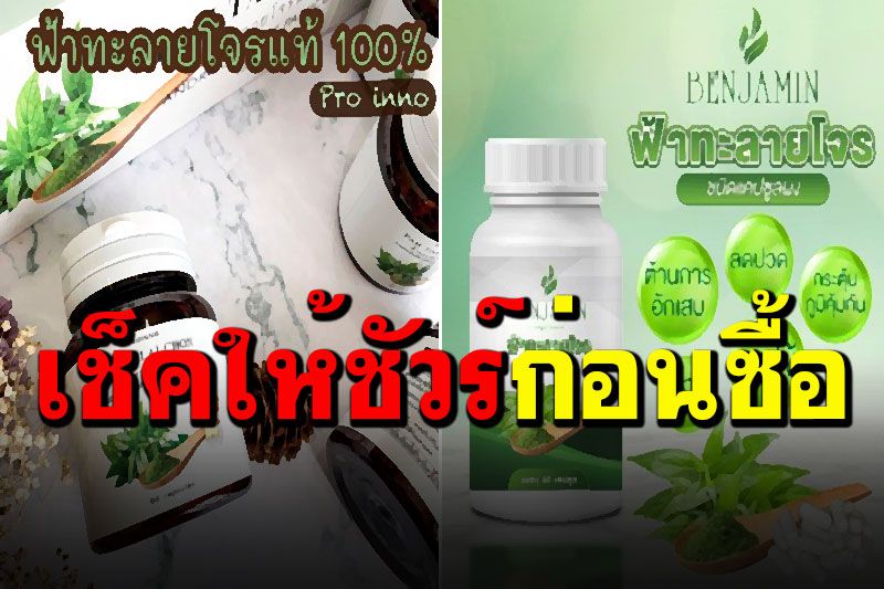 เตือนผู้บริโภคระวัง! อย.เปิดรายชื่อผลิตภัณฑ์'ฟ้าทะลายโจร'ผิดกฎหมาย 11 รายการ