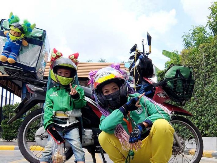 ซิงเกิ้ลมัมไรเดอร์สายจี๊ดพ่วงตัวน้อยวิ่งงานเสริม