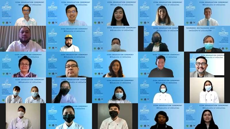‘มูลนิธิเชฟแคร์ส’ ส่งเยาวชนถึงฝั่งฝัน หลังจบโครงการ ‘สานฝันปั้นเชฟ’ รุ่นที่ 1
