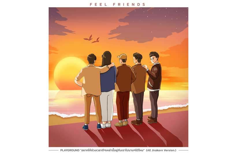 ‘PLAYGROUND’ ปล่อย 4 เพลงชวนเพื่อนๆ มาเเจม ในโปรเจกท์ ‘Feel Friends’