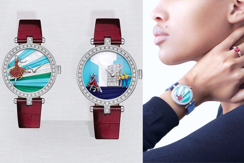 Van Cleef & Arpels เปิดตัวนาฬิกา หน้าปัดเป็นการแสดงบัลเลต์ครั้งแรก