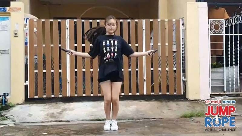 ครั้งแรกของไทย กระโดดเชือกออนไลน์เยาวชน เพิ่มฟิต พิชิตสูง  ‘CP-Meiji Junior Jump Rope Virtual Challenge’