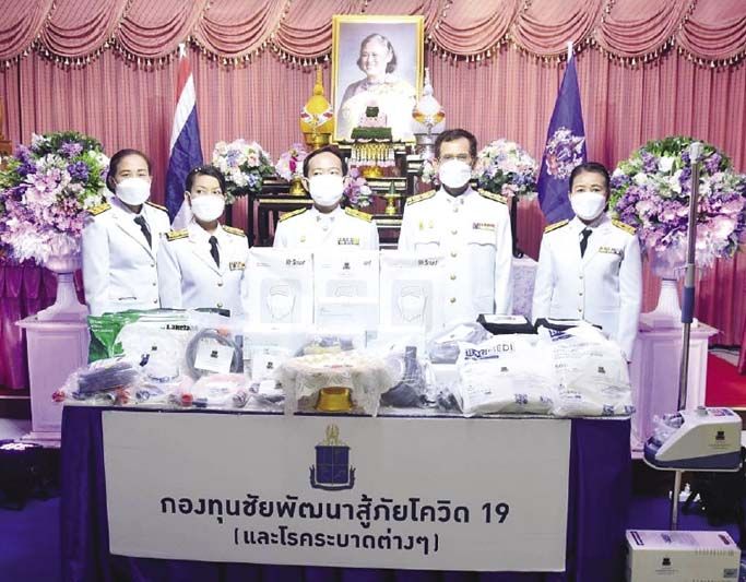 กองทุนชัยพัฒนาสู้ภัยโควิด 19 พระราชทาน  เครื่องออกซิเจนไฮโฟลว์ให้ รพ.โนนสูง