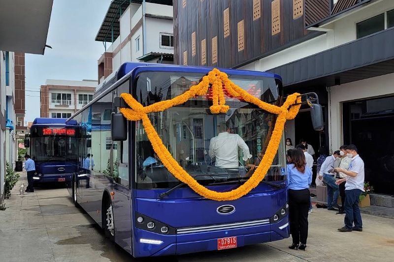 'ไทยสมายล์บัส' พลิกโฉมรถร่วม ขสมก. หนุนใช้ยานยนต์ไฟฟ้า ยกระดับคุณภาพชีวิต