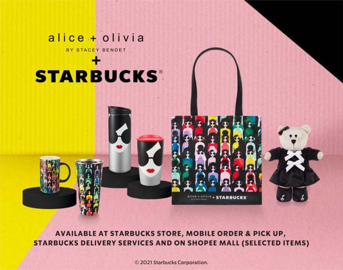 เติมสีสันกับคอลเลคชั่นสุดชิค  Starbucks® x alice + olivia