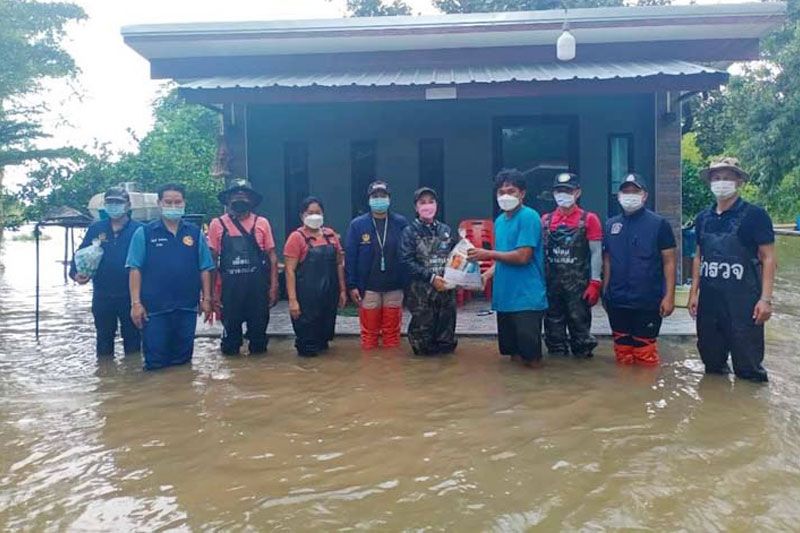 ‘วิรัช’ระดมส.ส.โคราชเปิดบ้าน ‘รัตนเศรษฐ’ช่วยเหลือผู้ประสบภัยน้ำท่วม