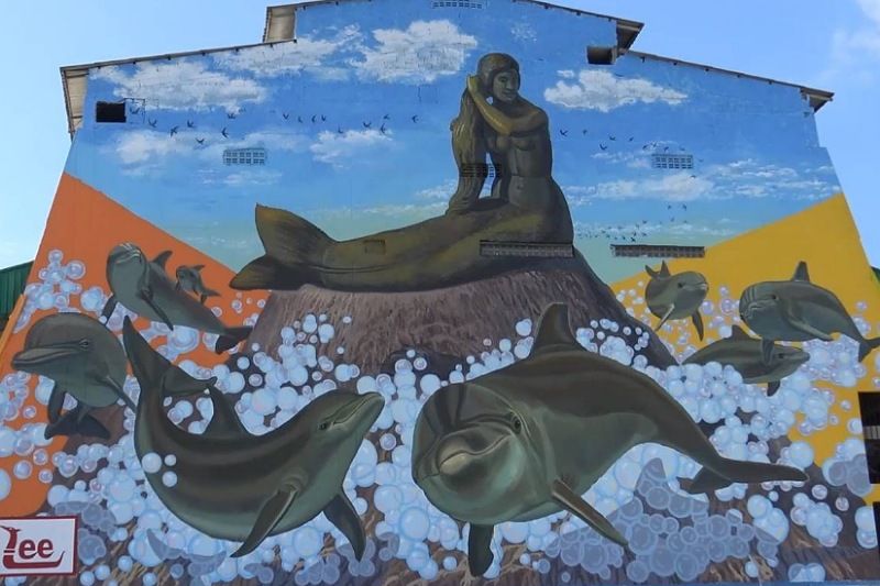 เพิ่มสีสันลานจอดรถ! 'ห้างลีวิวัฒน์ สาขา 7' วาดภาพ Street Art ใหญ่ที่สุดในไทย