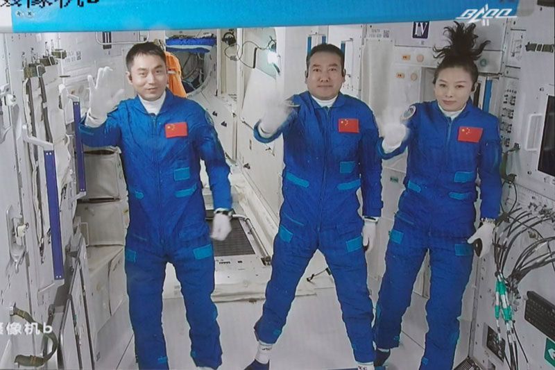 ทีมนักบินอวกาศจีน‘เสินโจว-13’ เข้าสู่โมดูลหลักสถานีอวกาศแล้ว