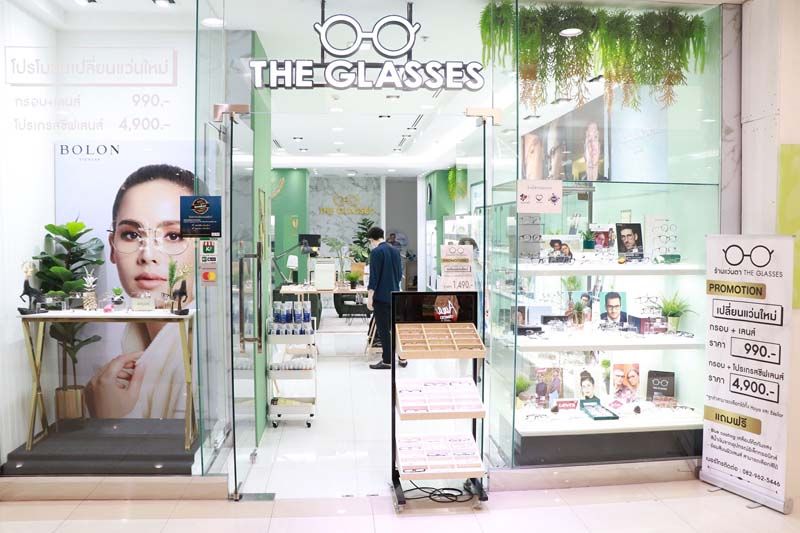 ร้านแว่นตาสุดชิค THE GLASSES  ต้องไปสักครั้ง @พาราไดซ์ พาร์ค