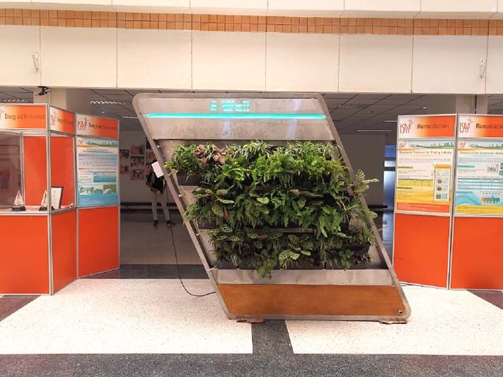 นักวิจัย มจธ.คว้ารางวัลนักเทคโนโลยีรุ่นใหม่ ปี’64  Green Zone พื้นที่อากาศดีด้วย‘กำแพงต้นไม้อัจฉริยะ’