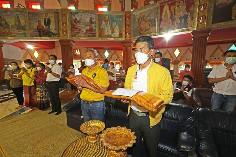 'เทวัญ'นำคณะทอดกฐิน big cleaning days โคราช