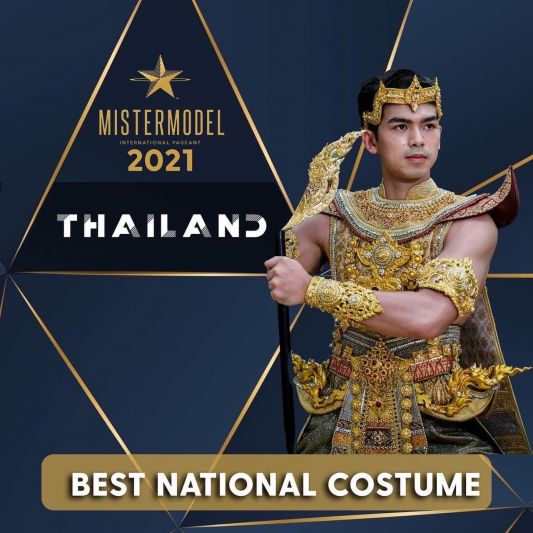 'ปิง เรวัติ' คว้า3รางวัลจากเวทีระดับโลก Mister Model International Pageant 2021