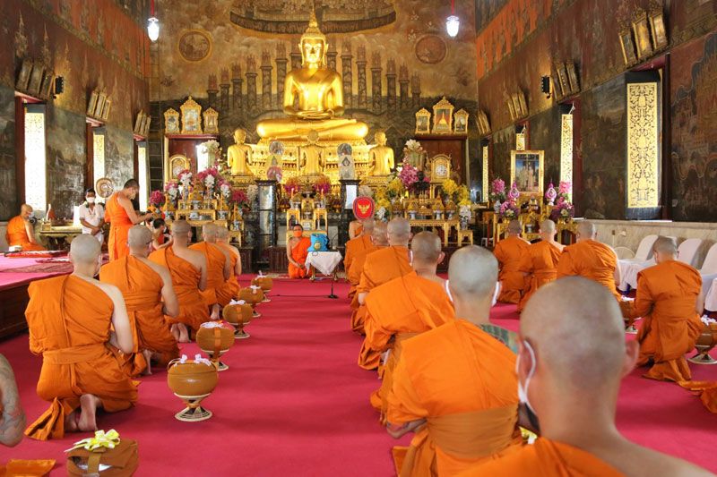 สตม.จัดพิธีอุปสมบทหมู่ 94 ปี ตม.ไทย ใต้ร่มพระบารมี