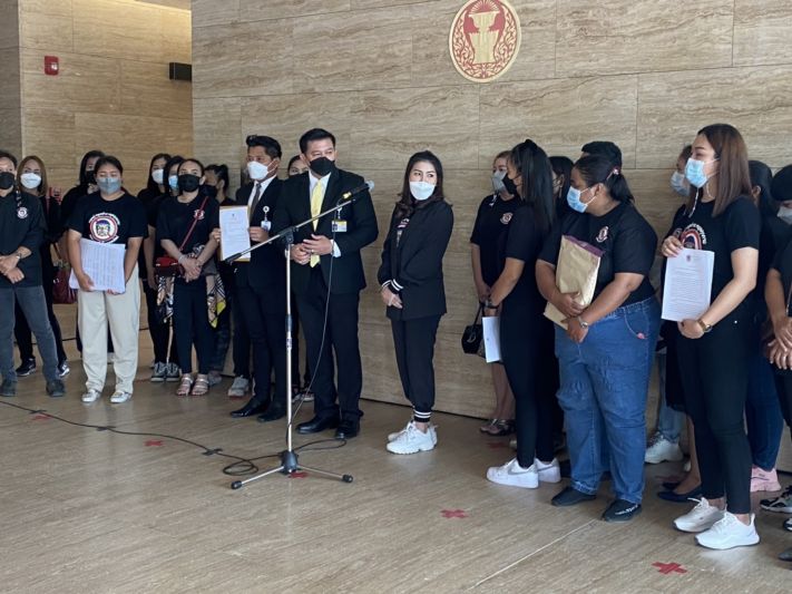 กลุ่มแอนตี้หมวกกันน็อคออนไลน์  ร้อง'สิระ'จี้ตร.รับแจ้งความ หลังได้รับผลกระทบกู้ยืมเงินผ่านแอพฯออนไลน์