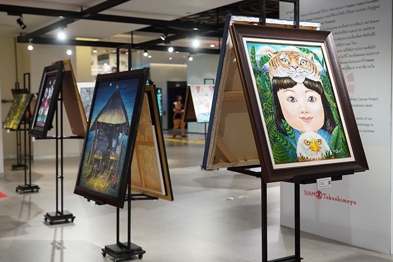 สยาม ทาคาชิมายะ จับมือ พาเลท อาร์ตสเปซ จัดนิทรรศการภาพวาดผลงานศิลปินไทยเลือดใหม่