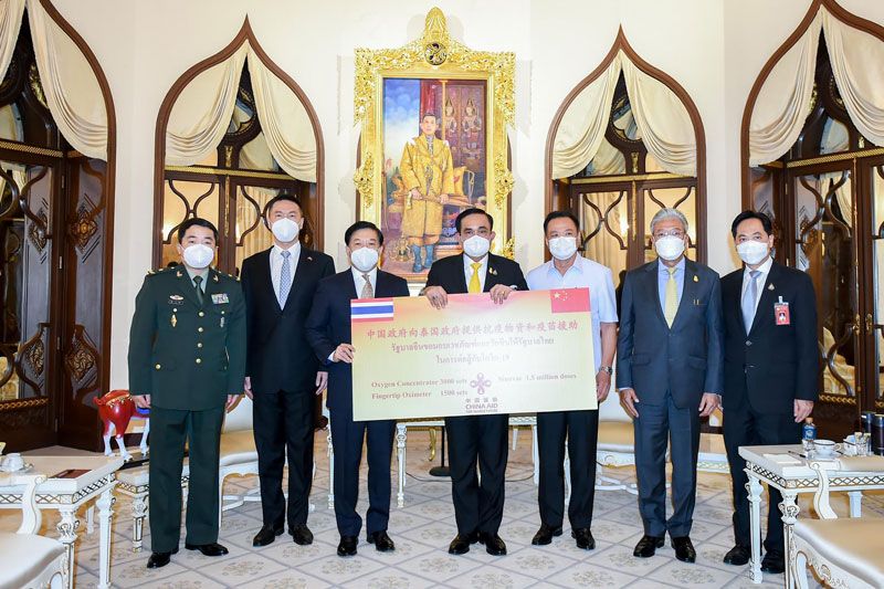 นายกฯหารือทูตจีนแน่นแฟ้น บริจาควัคซีนให้ไทยอีก 1.5 ล้านโดส