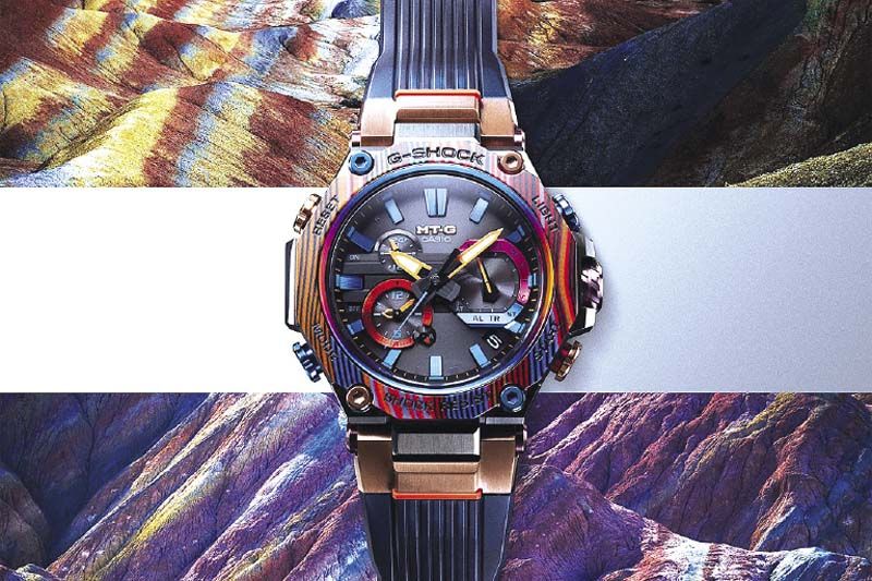 Casio เผยโฉมนาฬิกา MT-G รุ่นใหม่ เจิดจรัสดั่งภูเขาสายรุ้ง