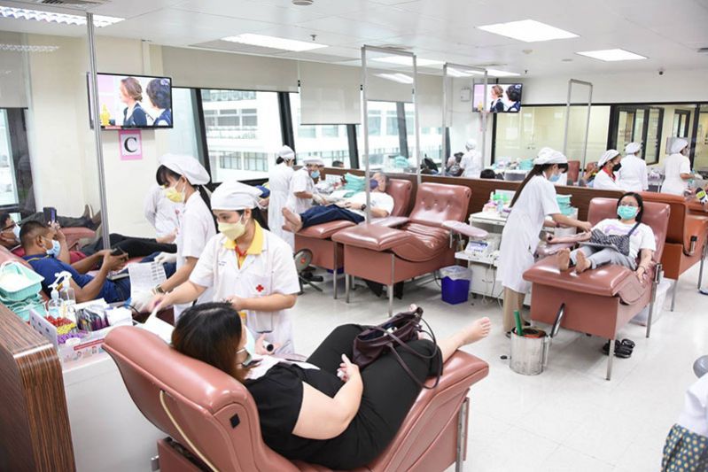 ร่วมบริจาคโลหิต ฝ่าวิกฤติโรคระบาด