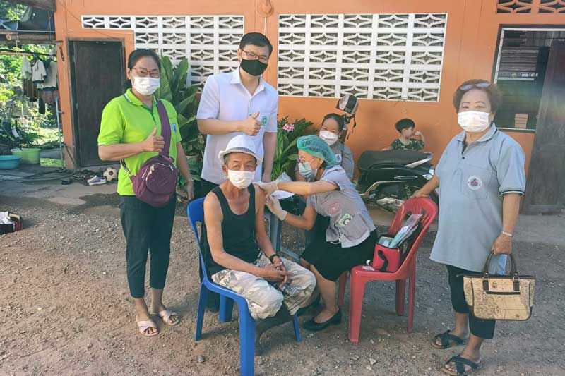 เหลืออีก1จะถึง100%!‘บ้านเชียงแข็ง’ฉีดวัคซีนโควิดครบแล้ว