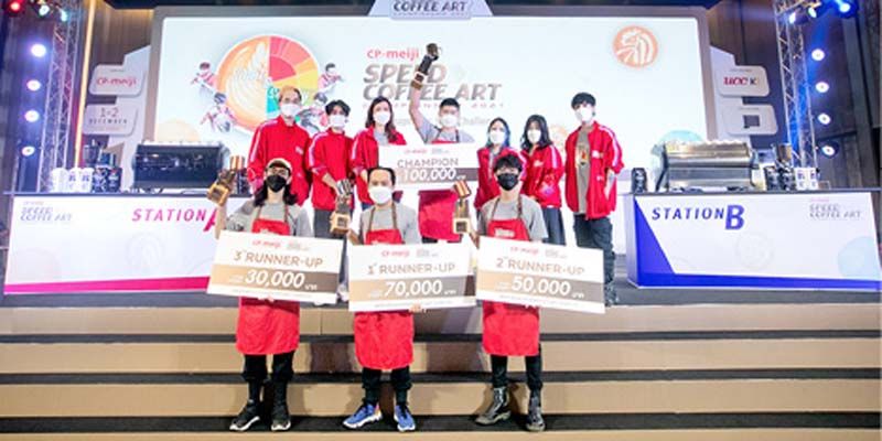 ‘พชร ทับทิมชัย’คว้าแชมป์สุดยอดบาริสต้าของซีพี-เมจิ