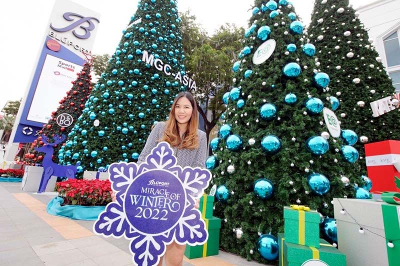 บลูพอร์ต หัวหิน จัดงาน ‘Miracle of Winter 2022’  เปิดสวนคริสต์มาสสูงกว่า 18 เมตรใหญ่ที่สุดในหัวหิน