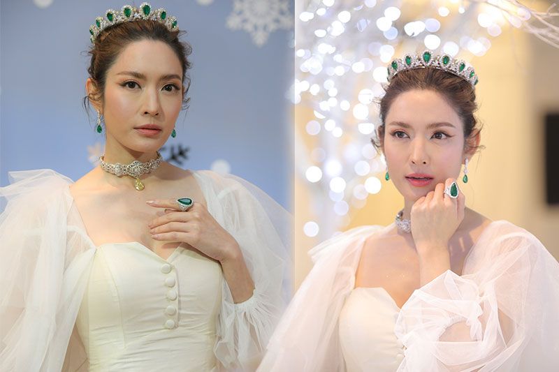 'แอฟ-ทักษอร' หวนคืนรันเวย์ สุดสง่าผ่านเครื่องเพชร สะท้อนตัวตนแม่ ก็ แม่.. ที่งดงาม