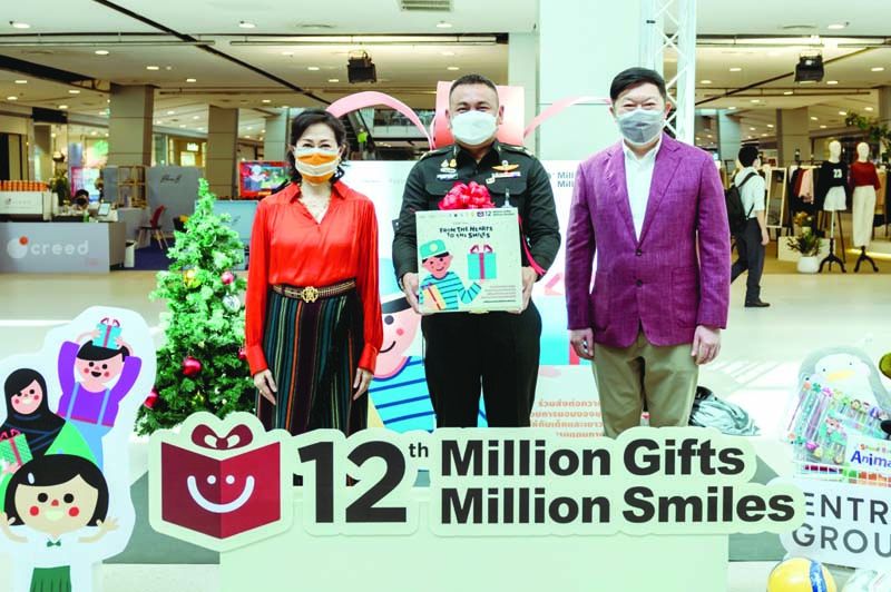 'มิลเลี่ยนกิฟท์ มิลเลี่ยนสมายล์'ปีที่ 12 ส่งต่อความห่วงใย  ด้วยของขวัญจากใจเพื่อรอยยิ้มของเด็กไทย