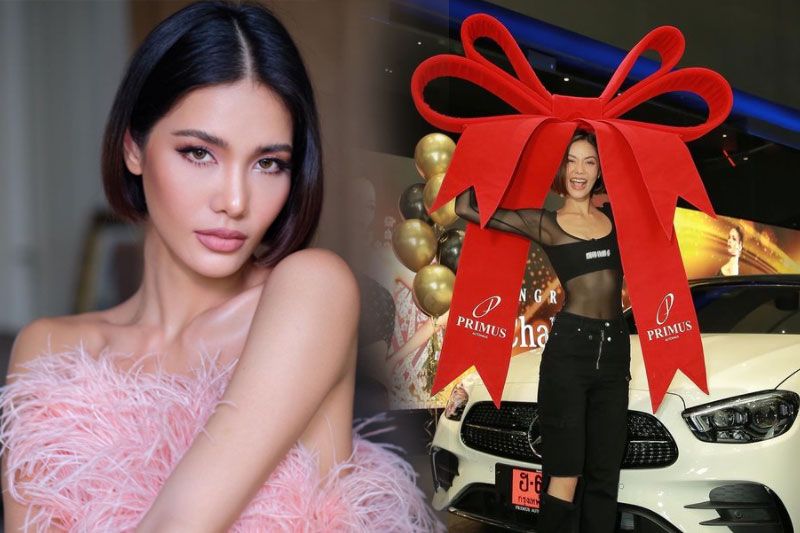 ทั้งสวยทั้งเก่ง! 'น้ำตาล ชลิตา'ถอยเบนซ์ป้ายแดงเป็นของวันเกิดตัวเอง