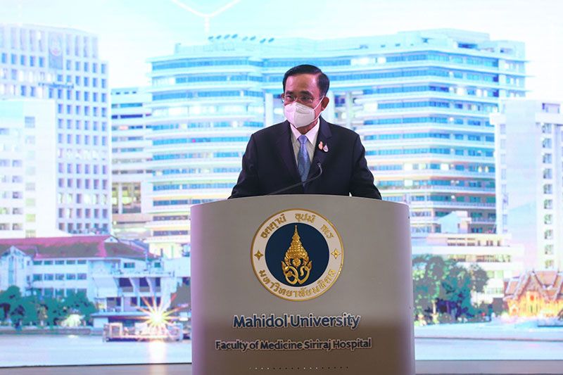 'นายกฯ'เปิดโครงการศิริราชต้นแบบ รพ.อัจฉริยะระดับโลกแห่งแรกของไทย